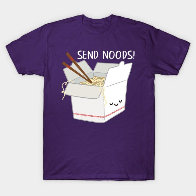 Send Noods T-Shirt by FunUsualSuspects